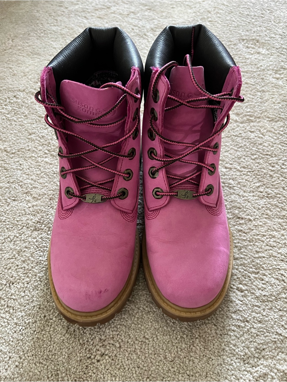 Timberland Susan G. Komen Pink Boots